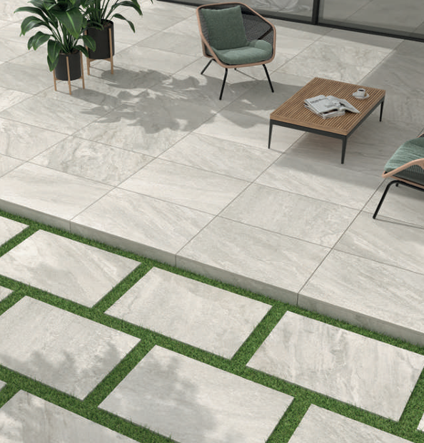 Contemporary porcelain  - residential application